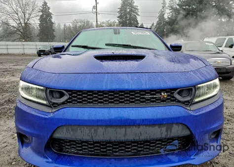 2019 Dodge Charger Scat Pack z USA, uszkodzony, nr VIN 2C3CDXGJ1KH598434